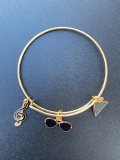 Gold Charm Bracelet