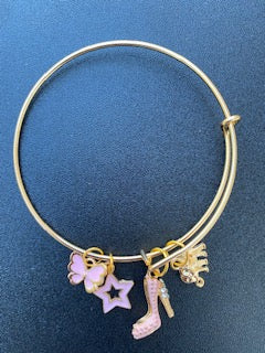 Gold Charm Bracelet
