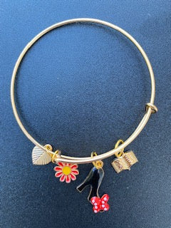 Gold Charm Bracelet
