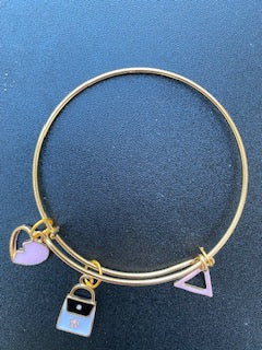 Gold Charm Bracelet