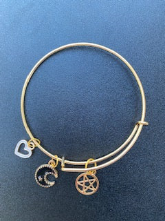 Gold Charm Bracelet