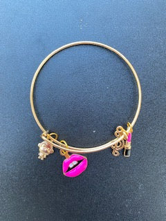 Gold Charm Bracelet