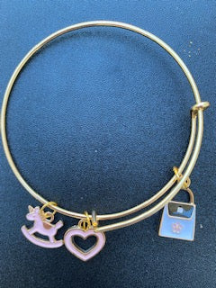 Gold Charm Bracelet