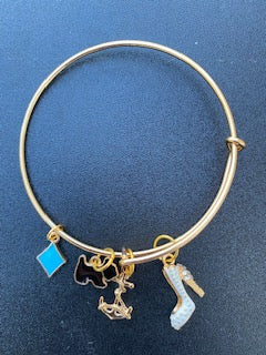 Gold Charm Bracelet