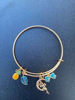 Gold Charm Bracelet
