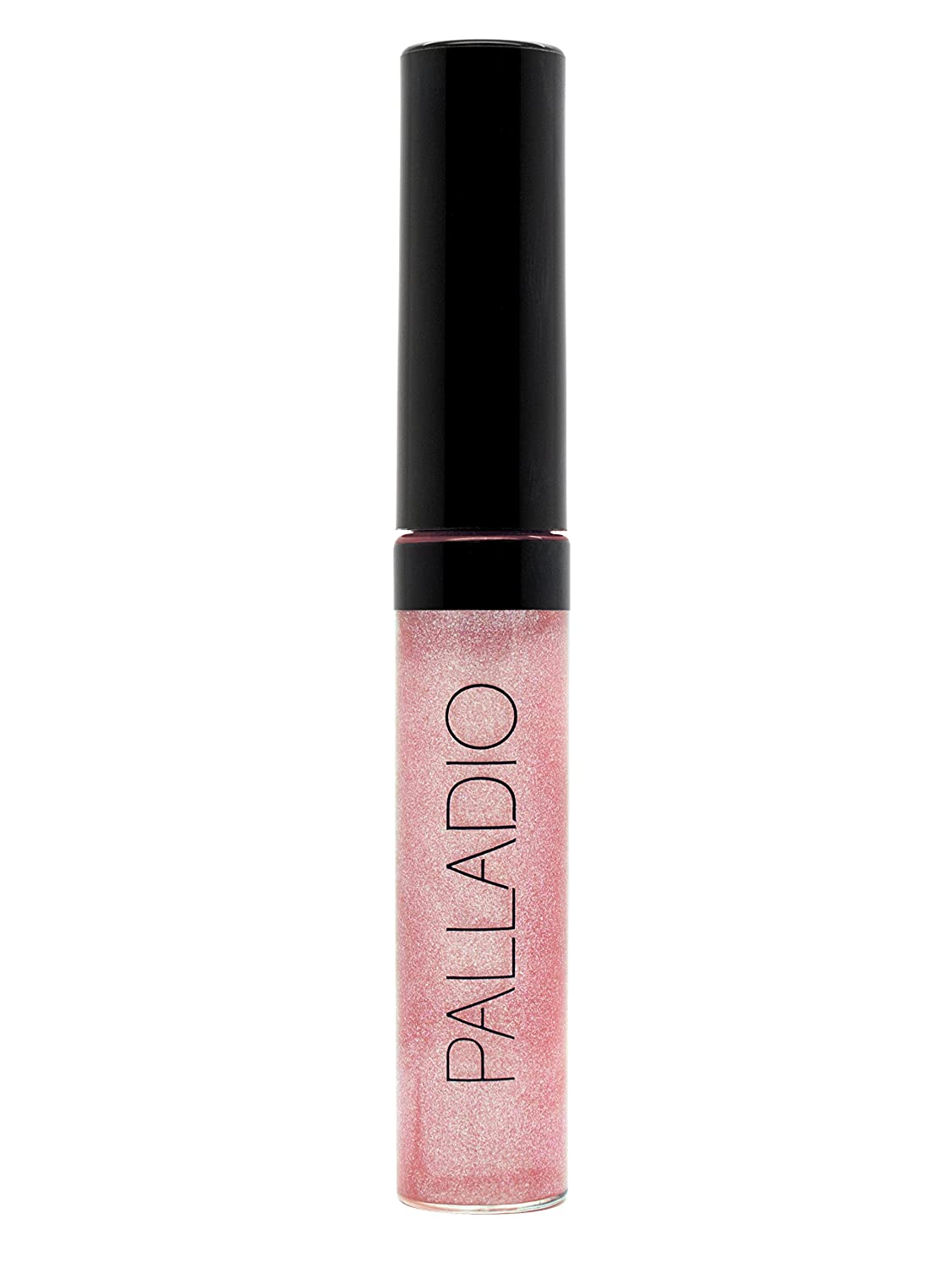 Palladio Lip Gloss, Pink Candy, Non-Sticky Lip Gloss, Contains Vitamin E and Aloe, Offers Intense Color and Moisturization, Minimizes Lip Wrinkles, Softens Lips with Beautiful Shiny Finish. Cruelty Free.